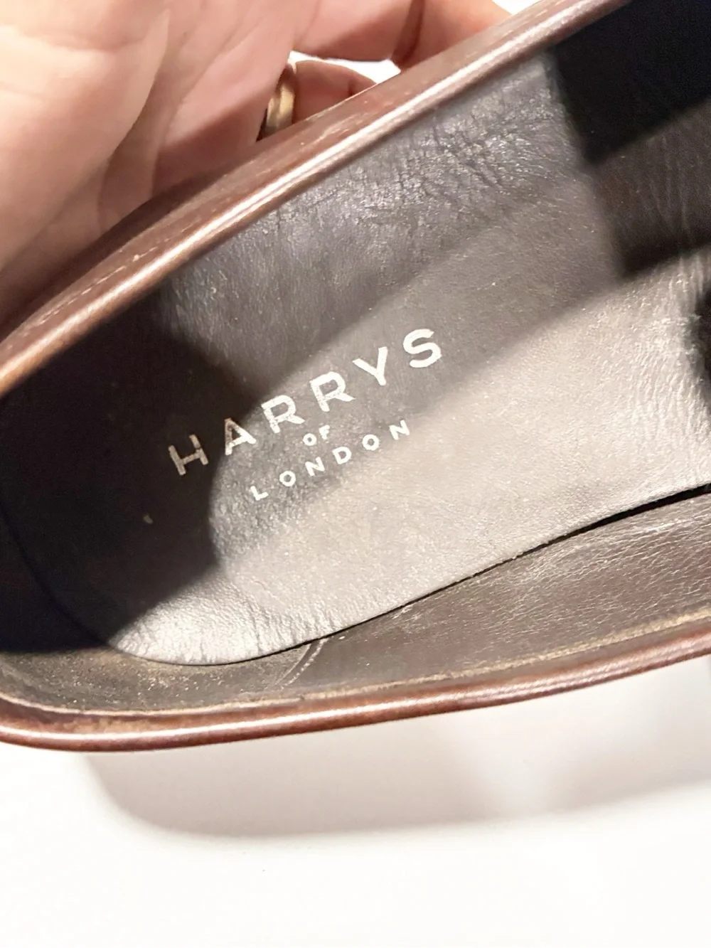 Harry’s of London Brown Leather Slip on Loafer Size 45F/12